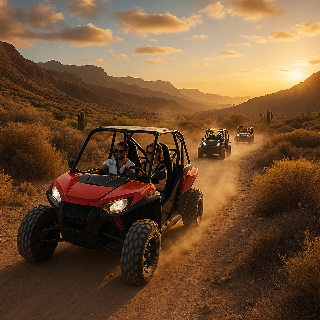Mountain view from buggy tour maspalomas